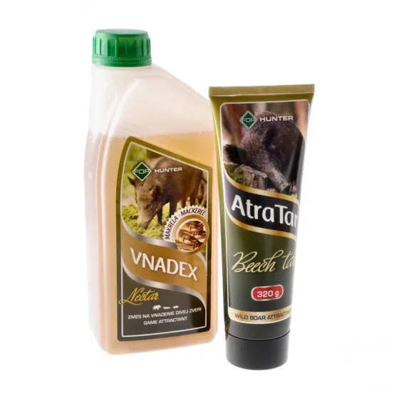 Vnadidlo Vnadex Nectar 1 kg Uzená makrela + 320 g bukového dehtu AtraTar
