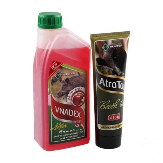 Vnadidlo Vnadex Nectar 1.2kg Jablko + 320g bukového dehtu AtraTar