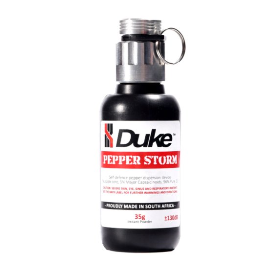 Pepřový granát Duke Pepper Storm Kit