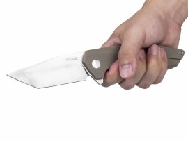 Nůž Ruike P138-W hnědý