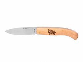 Nůž Joker NH78-3 dřevo motiv kance 8 cm