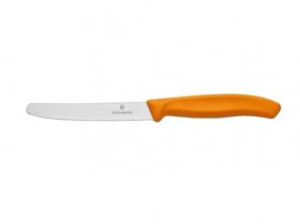 Nůž Na Rajčata Zoubkovaný 6.7836 Oranžový L119