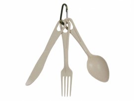 Turistický set Fox Outdoor 3-dílný z bambusu