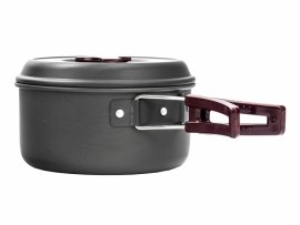 Sada turistického nádobí z anodizovaného hliníku MFH pro 5 osob
