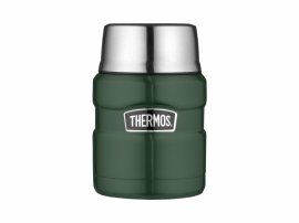 Termoska na jídlo se lžičkou Thermos King 0,47 l zelená