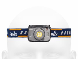 Čelová diodová svítilna Fenix HL32R šedá