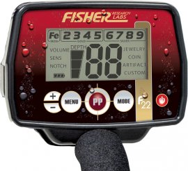 Detektor kovů Fisher F22 9''