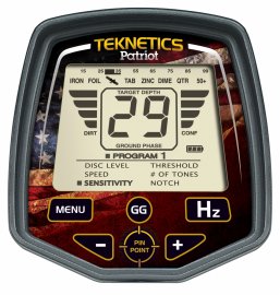 Detektor kovů Teknetics Patriot
