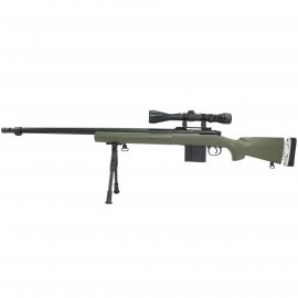 Airsoft sniper (MB4405 Green s puškohledem)