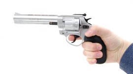 Flobertka Zoraki R1 6" 6mm matně chromový