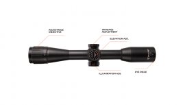 BAZAR - Puškohled Valiant Lynx 6x40 AOSIR Mil-Dot 4