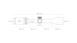 Puškohled Hawke Vantage 4-16x50 AO Mil Dot IR