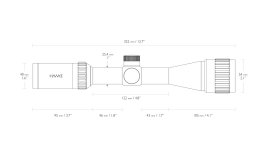 Puškohled Hawke Vantage 3-9x40 AO Mil Dot IR