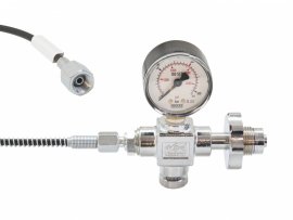 Plnící set hadice s manometrem Midland