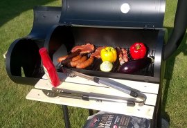 Gril Smoker na dřevěné uhlí (99513)