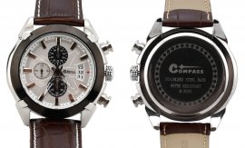 Hodinky Chrono White Compass