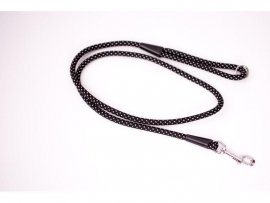 Vodítko Dogtrace reflexní 10mm 150cm černé 2