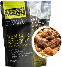 Menu IV – Jelení ragů + Kuře Korma Adventure Menu
