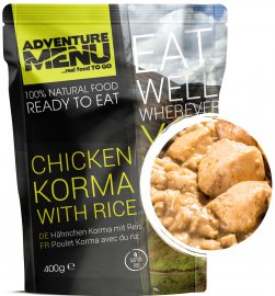 Menu IV – Jelení ragů + Kuře Korma Adventure Menu