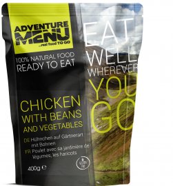 Kuře po zahradnicku s fazolemi Adventure Menu