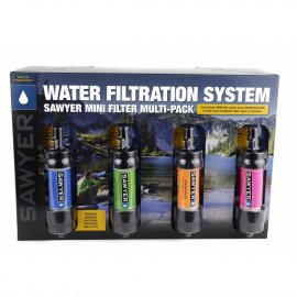 Filtr na vodu Sawyer SP128 Mini Color Multipack 4ks
