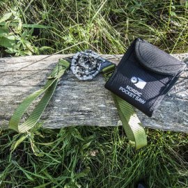 Kapesní řetězová pila Nordic Pocket Saw X-Long pro 2 osoby zelená