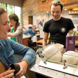 Termoska Klean Kanteen Wide Café 2.0 473ml nerezová