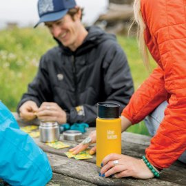 Termoska Klean Kanteen Wide Café 2.0 473ml nerezová