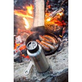 Uzávěr Klean Kanteen Stainless Flip D-ring Wide