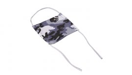 Rouška bavlněná zimní Camo čtverec
