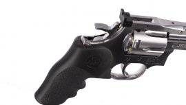 Vzduchový revolver ASG Dan Wesson 715 4" silver diabolky