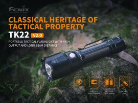 Taktická svítilna Fenix TK22 V2.0