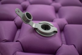 Nafukovací karimatka Zulu Timi 5cm fialová
