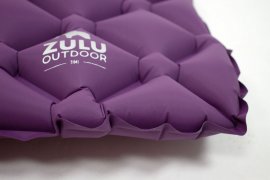 Nafukovací karimatka Zulu Timi 5cm fialová