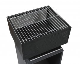 Ohniště CUBE s mřížkou 74cm