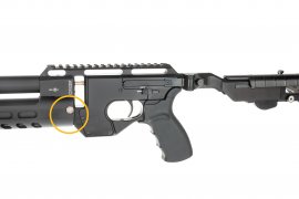 Magnetický úchyt pažbu AirMaks Katran 02.jpg