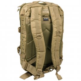 Batoh Mil-Tec US Assault Laser Cut 36l Coyote 2.jpg