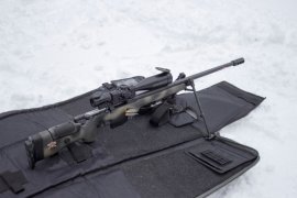 Pouzdro na zbraň střelecká podložka s popruhy Ulfhednar ELR 160cm Cordura 4.jpg
