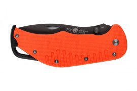 Zavírací EDC nůž ESP s vroubkovaným ostřím - oranžový 05.jpg