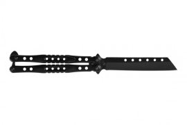 Nůž Joker motýlek JKR805 Reverse Tanto - black 2