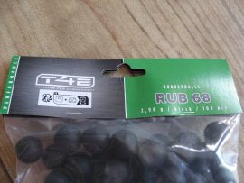 Recenze: Kuličky T4E Rubber Ball RB .68 polymer 100ks - 1