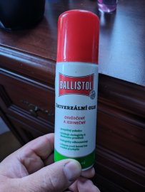 Recenze: Ballistol olej ve spreji 100 ml - 1