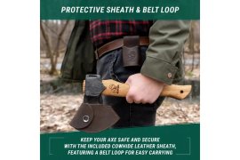 Sekera BeaverCraft Bushcraft Splitting Axe AX3 4