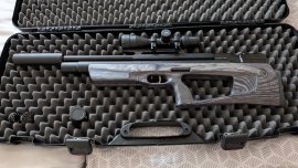 Recenze: Vzduchovka Taipan Veteran II 550mm 6,35mm Laminate Grey - 1