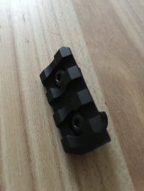 Recenze: ASG lišta M-Lok 3 pozice 2ks - 1