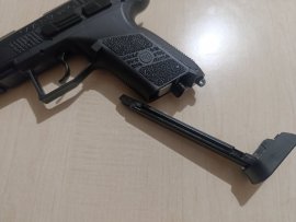 Recenze: Vzduchová pistole ASG CZ 75 P-07 Duty Blowback 4,5mm - 3