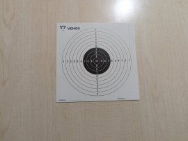 Recenze: Terče vzduchovkové Venox 14x14 100ks - 1