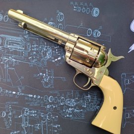 Recenze: Vzduchový revolver Umarex Colt SAA .45 Diabolo nikl 4,5mm - 2