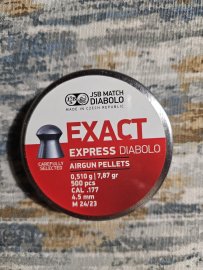 Recenze: Diabolo JSB Exact Express 4,52mm 500ks - 1