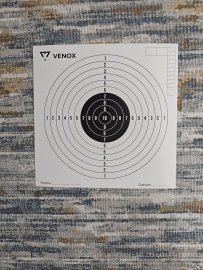 Recenze: Terče vzduchovkové Venox 14x14 100ks - 1
